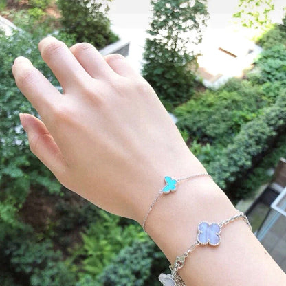 [Eterna Juwelen]SCHMETTERLING TÜRKIS SCHMETTERLING ARMBAND SILBER