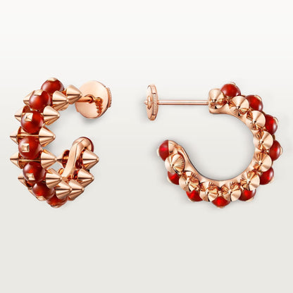 [Eterna Jewels]CLASH 7.9MM AGATE CHALCEDONY EARRINGS