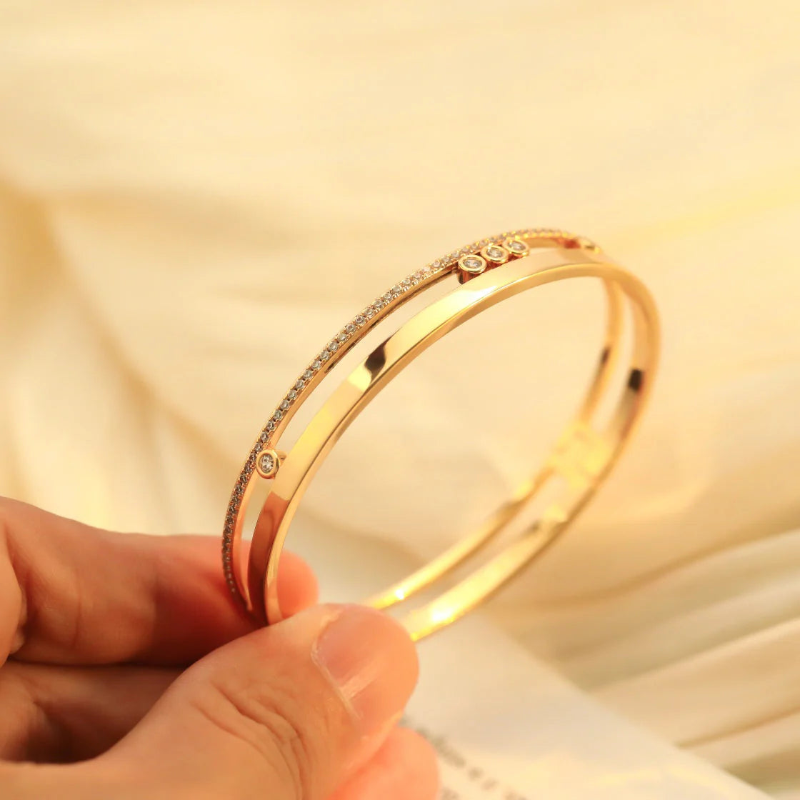 [Eterna Jewels]Romane Diamant-Armreif