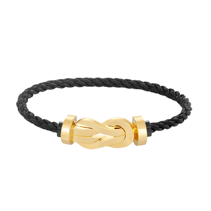 [Eterna Jewels]CHANCE GROSSE 8ER SCHNALLE OHNE DIAMANTEN ARMBAND GOLD