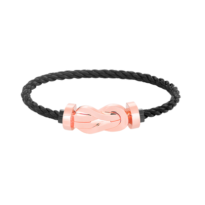 [Eterna Jewels]CHANCE GROSSE 8 FIGURE SCHNALLE OHNE DIAMANT ARMBAND ROSÉGOLD