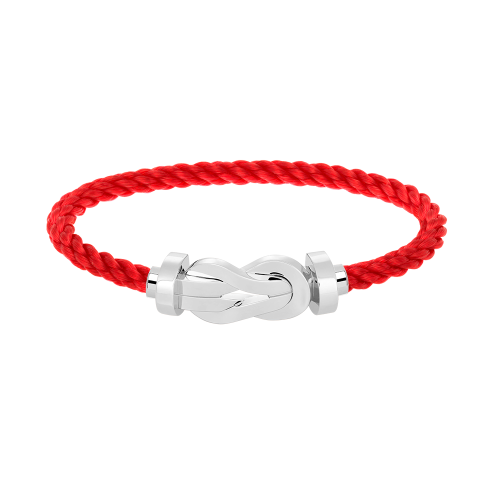 [Eterna Jewels]CHANCE GROSSE 8-FIGUREN-SCHNALLE ARMBAND OHNE DIAMANT SILBER