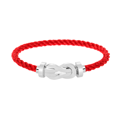 [Eterna Jewels]CHANCE GROSSE 8-FIGUREN-SCHNALLE ARMBAND OHNE DIAMANT SILBER