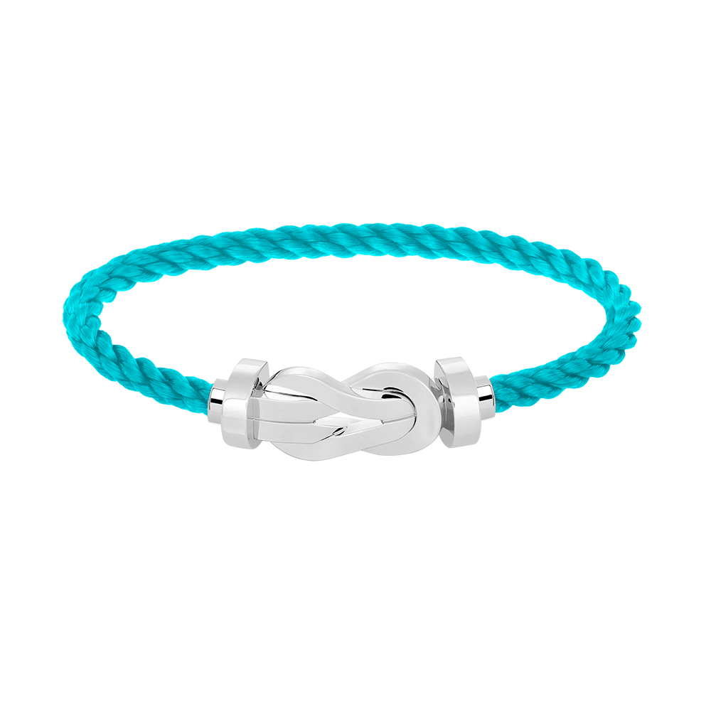 [Eterna Jewels]CHANCE GROSSE 8-FIGUREN-SCHNALLE ARMBAND OHNE DIAMANT SILBER