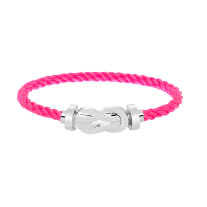 [Eterna Jewels]CHANCE GROSSE 8-FIGUREN-SCHNALLE ARMBAND OHNE DIAMANT SILBER