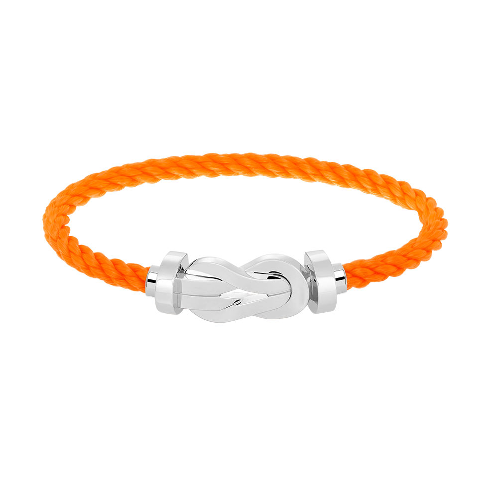 [Eterna Jewels]CHANCE GROSSE 8-FIGUREN-SCHNALLE ARMBAND OHNE DIAMANT SILBER