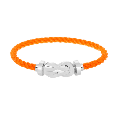 [Eterna Jewels]CHANCE GROSSE 8-FIGUREN-SCHNALLE ARMBAND OHNE DIAMANT SILBER