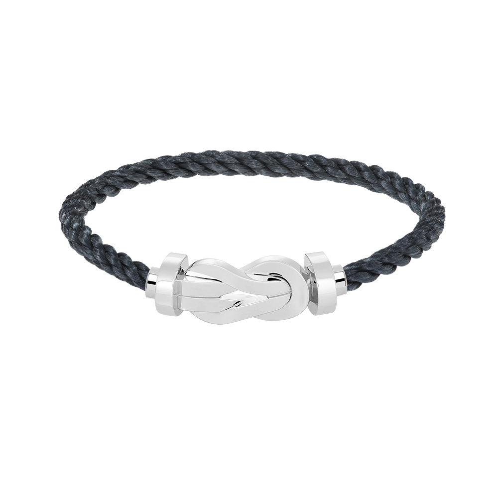 [Eterna Jewels]CHANCE GROSSE 8-FIGUREN-SCHNALLE ARMBAND OHNE DIAMANT SILBER