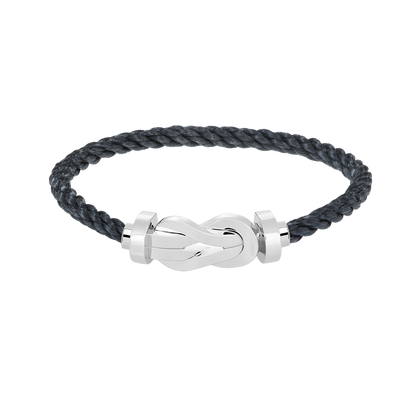 [Eterna Jewels]CHANCE GROSSE 8-FIGUREN-SCHNALLE ARMBAND OHNE DIAMANT SILBER