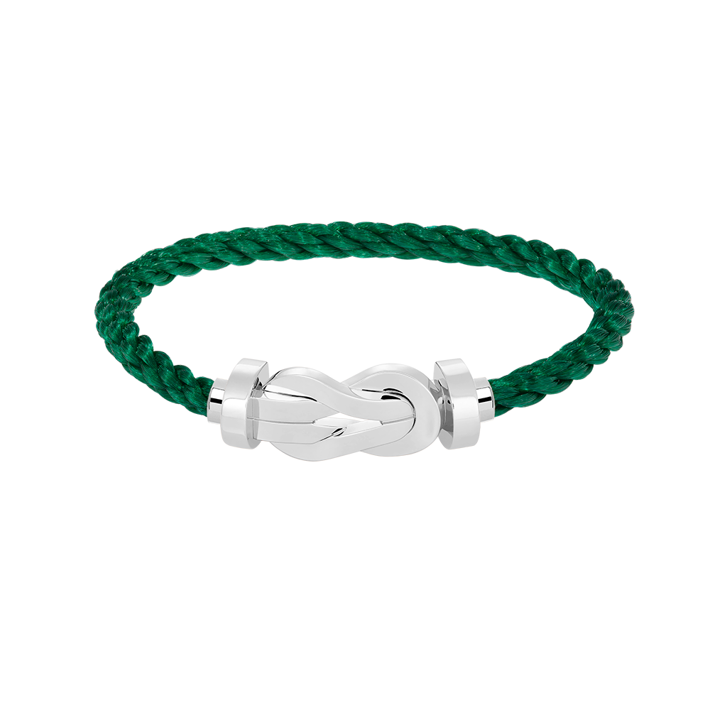 [Eterna Jewels]CHANCE GROSSE 8-FIGUREN-SCHNALLE ARMBAND OHNE DIAMANT SILBER