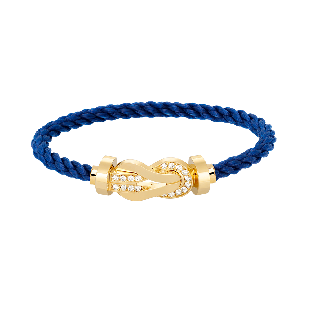 [Eterna Juwelen]CHANCE GROSSE 8 FIGUREN-SCHNALLE HALBER DIAMANT ARMREIF GOLD