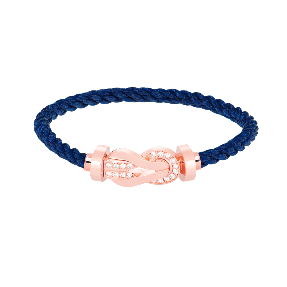 [Eterna Jewels]CHANCE GROSSE 8-FIGUREN SCHNALLE HALBDAMANT ARMREIF ROSEGOLD