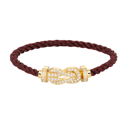 [Eterna Jewels]CHANCE GROSSE 8ER SCHNALLE VOLLDIAMANTEN ARMBAND GOLD