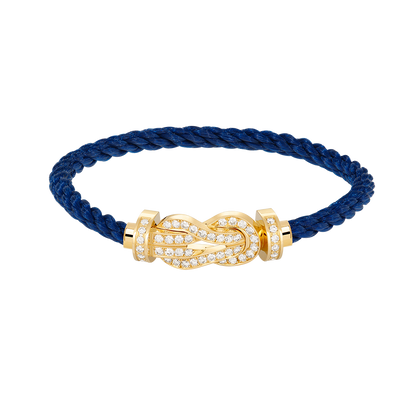 [Eterna Jewels]CHANCE GROSSE 8ER SCHNALLE VOLLDIAMANTEN ARMBAND GOLD