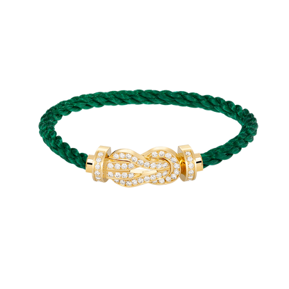 [Eterna Jewels]CHANCE GROSSE 8ER SCHNALLE VOLLDIAMANTEN ARMBAND GOLD