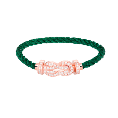 [Eterna Jewels]CHANCE GROSSE 8ER SCHNALLE VOLL DIAMANT ARMREIF ROSÉGOLD