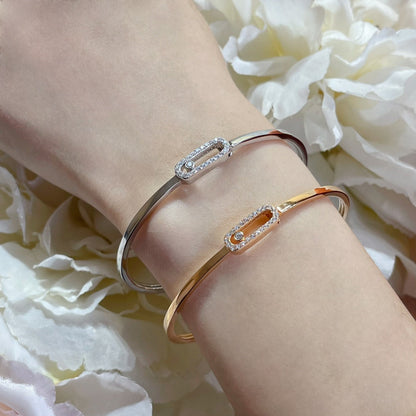 [Eterna Jewels]Move Uno Pavé Flex Armreif Medium