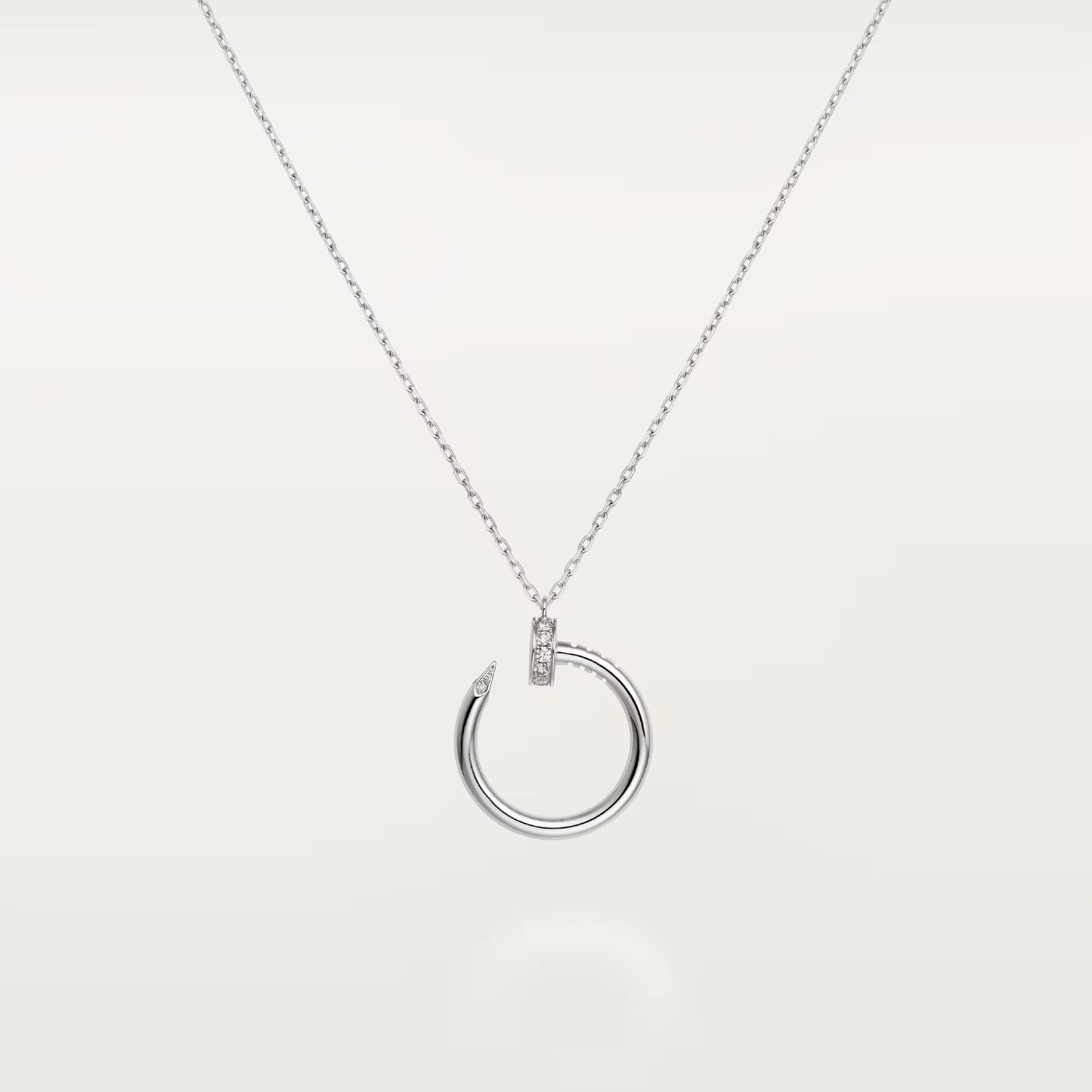 [Eterna Jewels]JUSTE NECKLACE HALF DIAMOND
