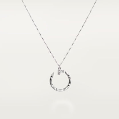 [Eterna Jewels]JUSTE NECKLACE HALF DIAMOND