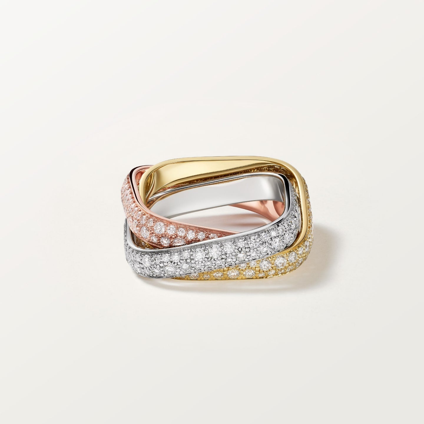 [Eterna Jewels]TRINITY 3.5MM CUSHION RING COLLECTION