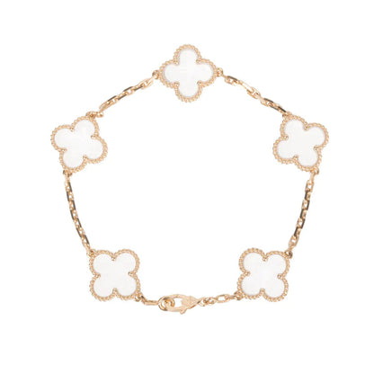[Eterna Jewels]KLEEBKATT 5 MOTIV BERGKRISTALL-ARMBAND