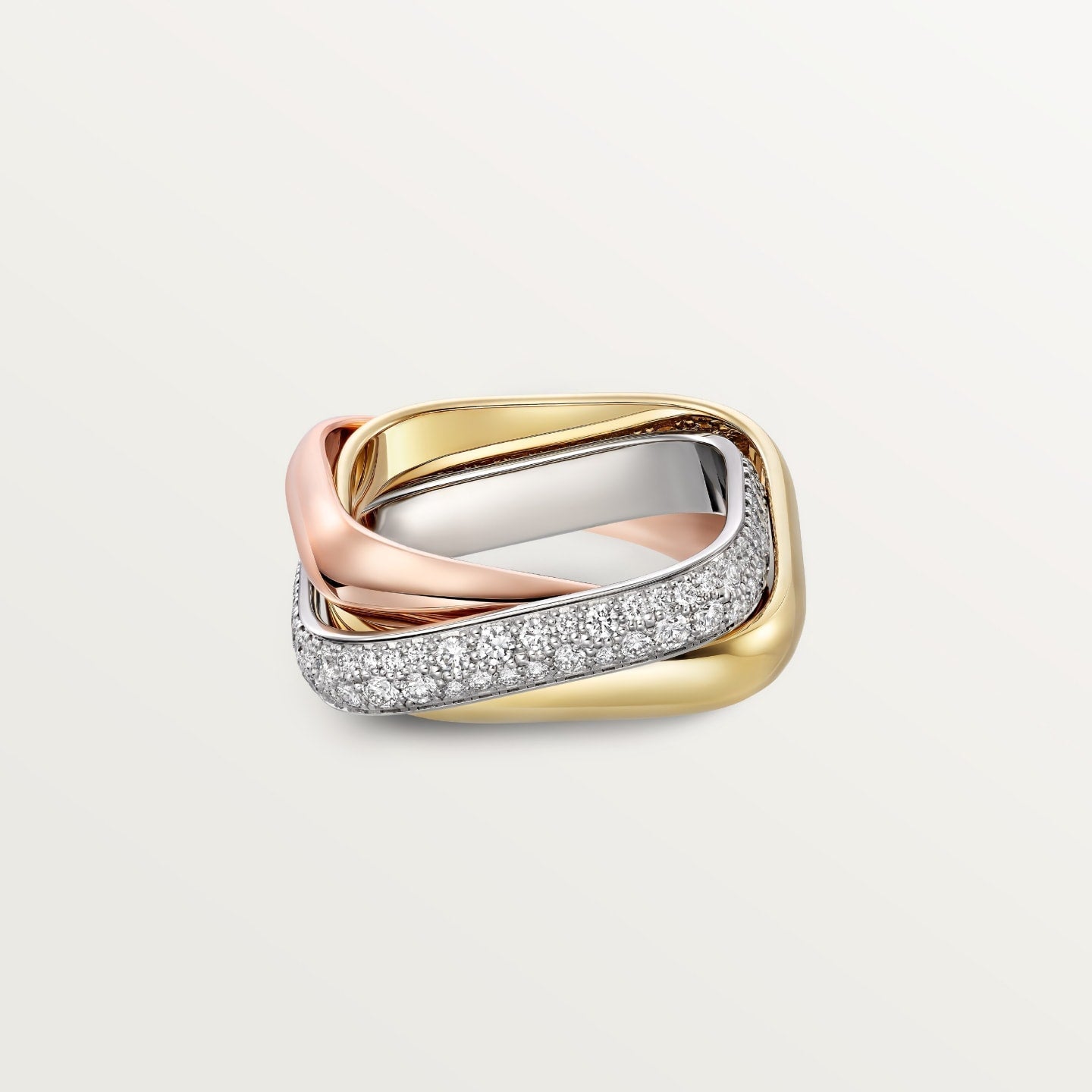 [Eterna Jewels]TRINITY 3.5MM CUSHION RING COLLECTION