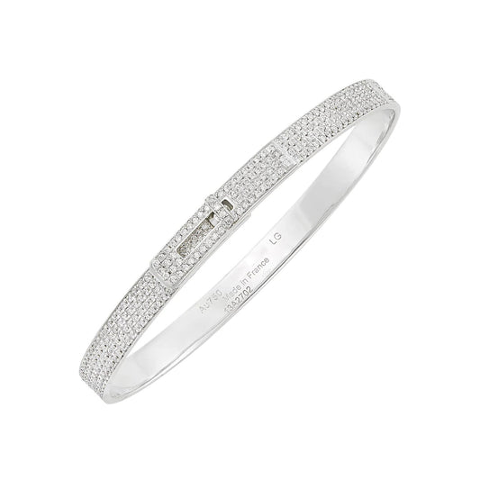 [Eterna Jewels]HM KELLY ARMREIF IN SILBER UND VOLLSTÄNDIGEM PAVE DIAMANT