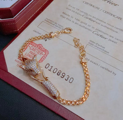 [Eterna Jewels Jewelry] PANTHERE ARMBAND DIAMANTEN