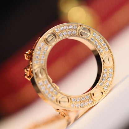 [Eterna Jewels]ラヴネックレス アジャスタブル ローズゴールド