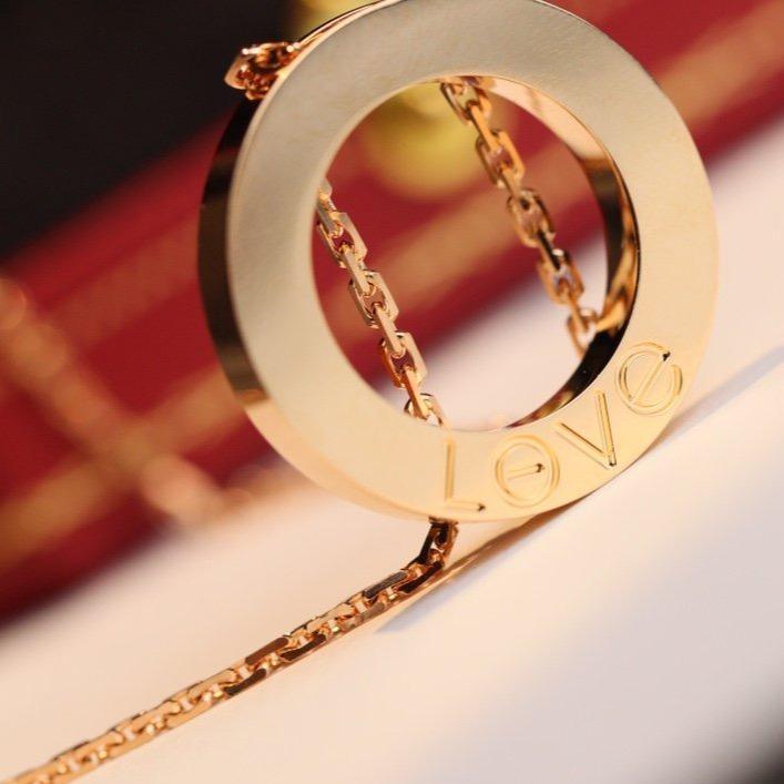 [Eterna Jewels]ラヴネックレス アジャスタブル ローズゴールド