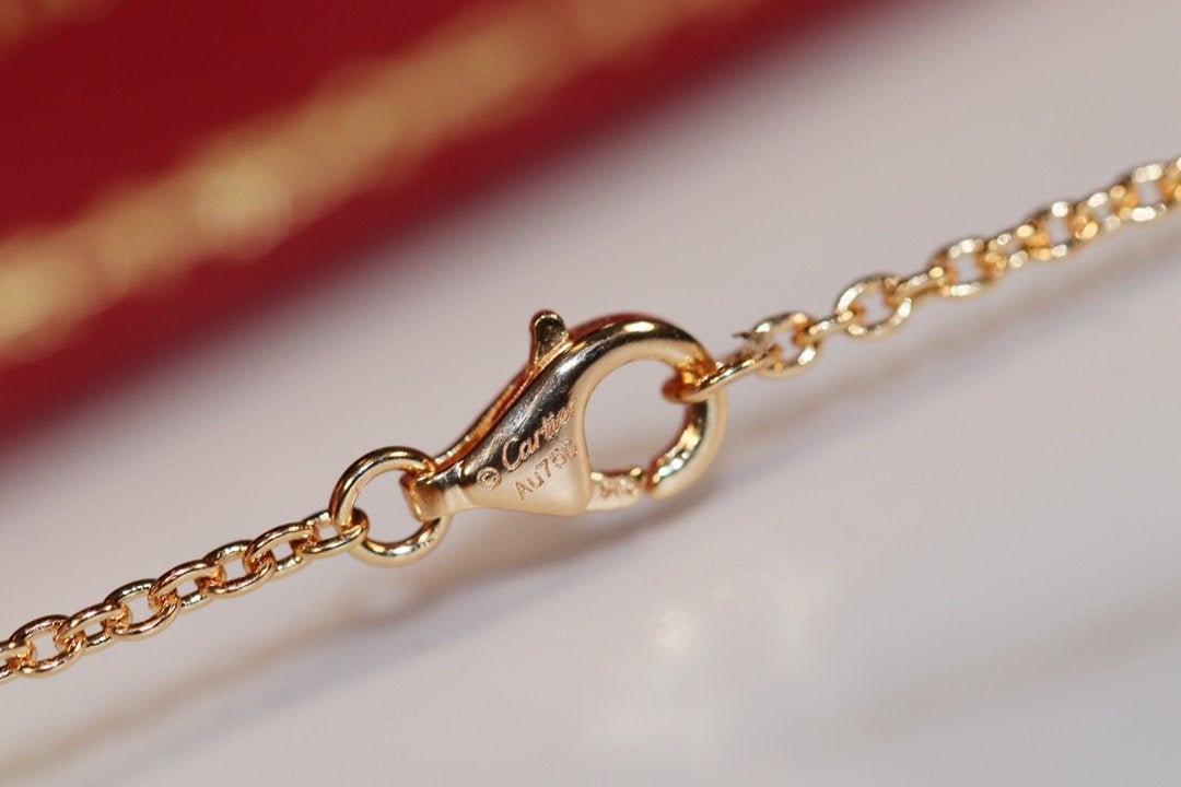 [Eterna Jewels]LOVE-HALSKETTE ROSÉGOLD UND SILBER