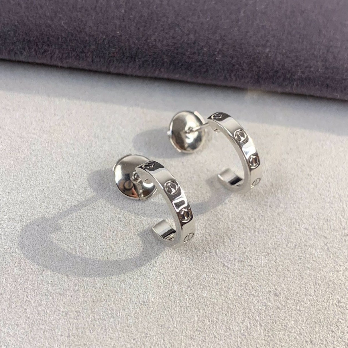 [Eterna Jewels]LIEBES-OHRRINGE 2,65 MM SILBER