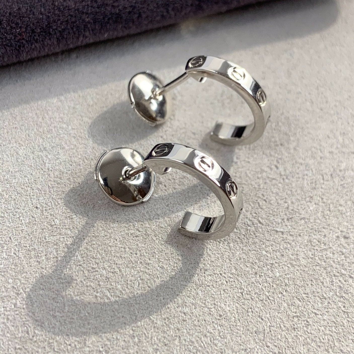 [Eterna Jewels]LIEBES-OHRRINGE 2,65 MM SILBER