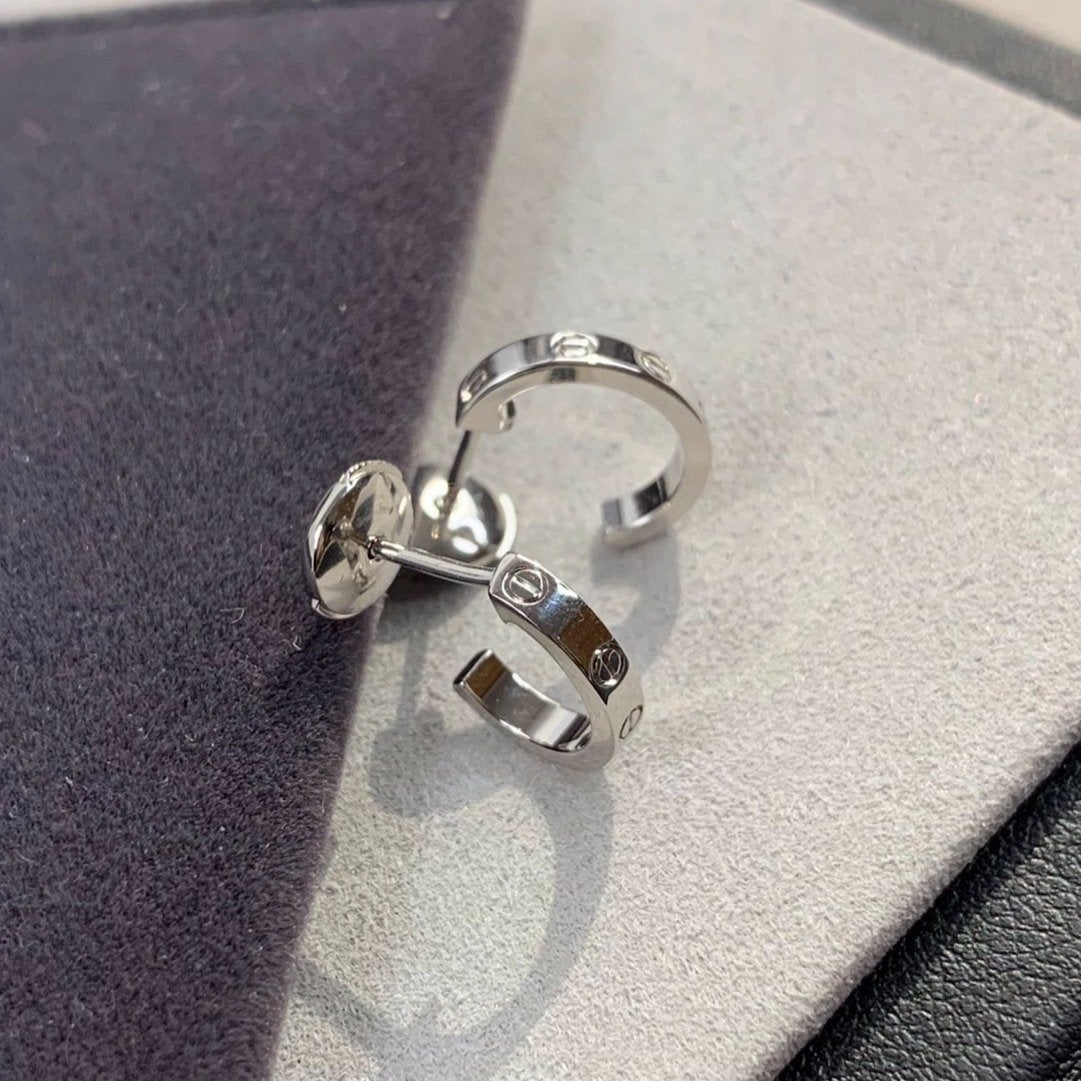 [Eterna Jewels]LIEBES-OHRRINGE 2,65 MM SILBER
