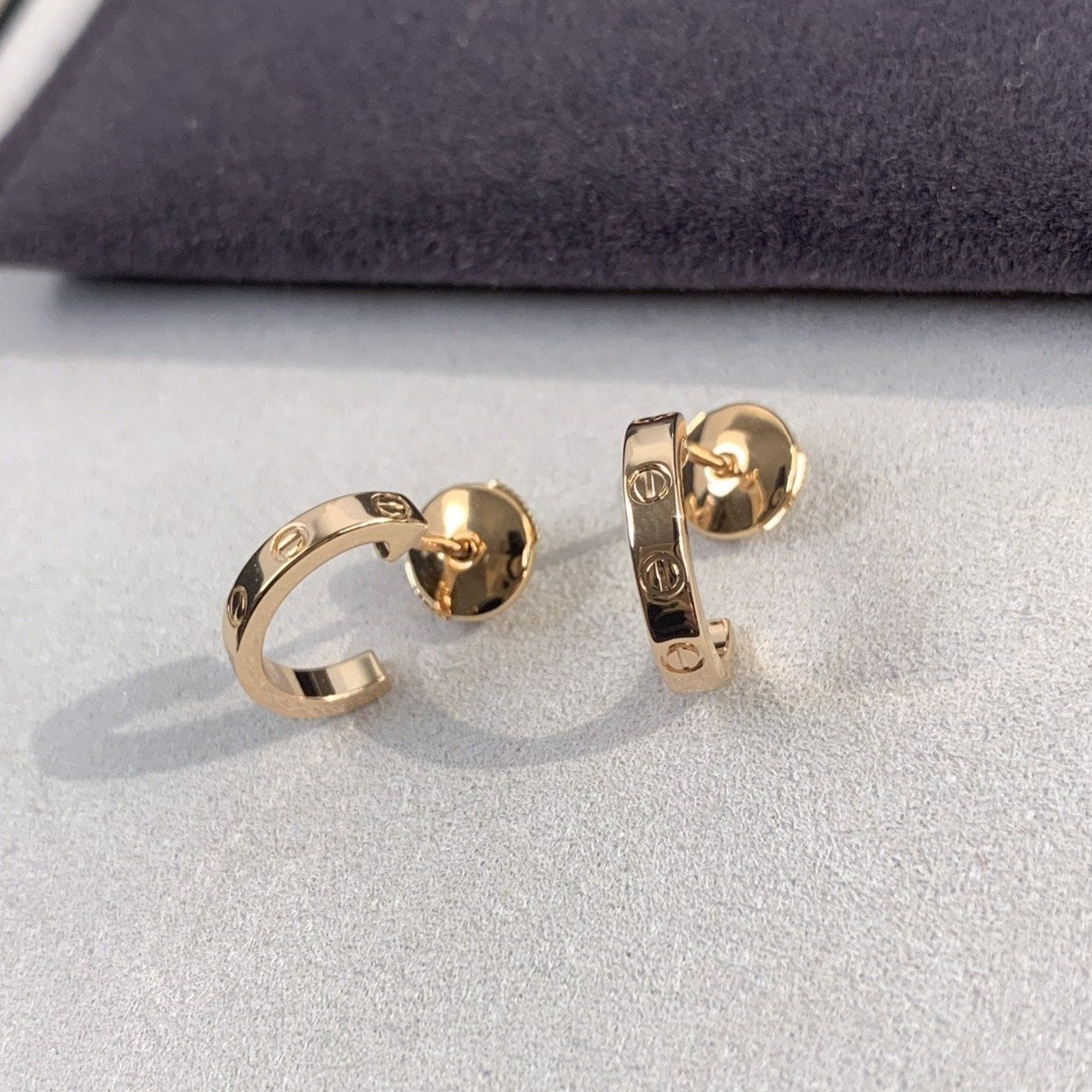 [Eterna Jewels]LOVE OHRRINGE 2.65MM ROSÉGOLD