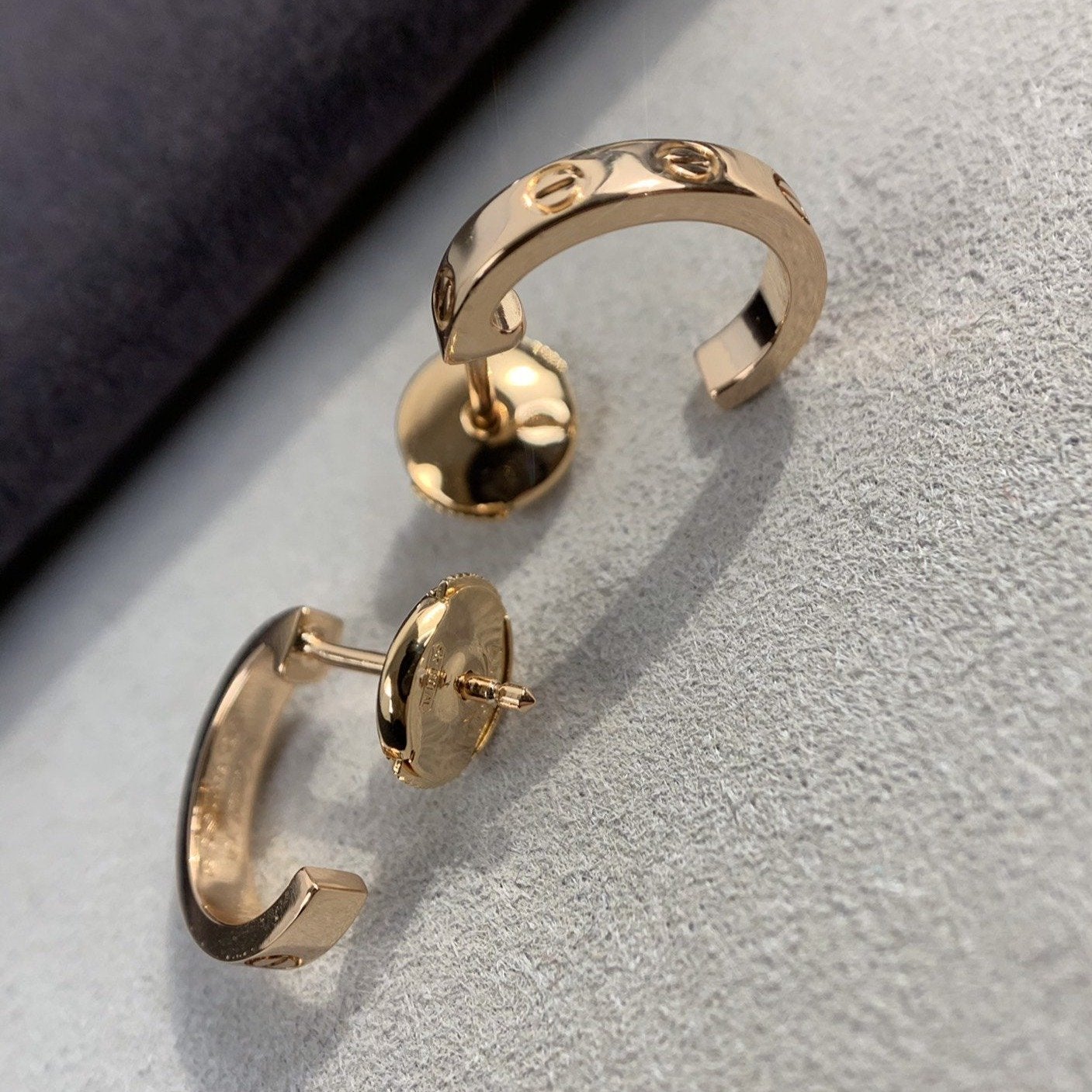 [Eterna Jewels]LOVE OHRRINGE 2.65MM ROSÉGOLD
