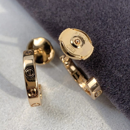 [Eterna Jewels]LOVE OHRRINGE 2.65MM ROSÉGOLD
