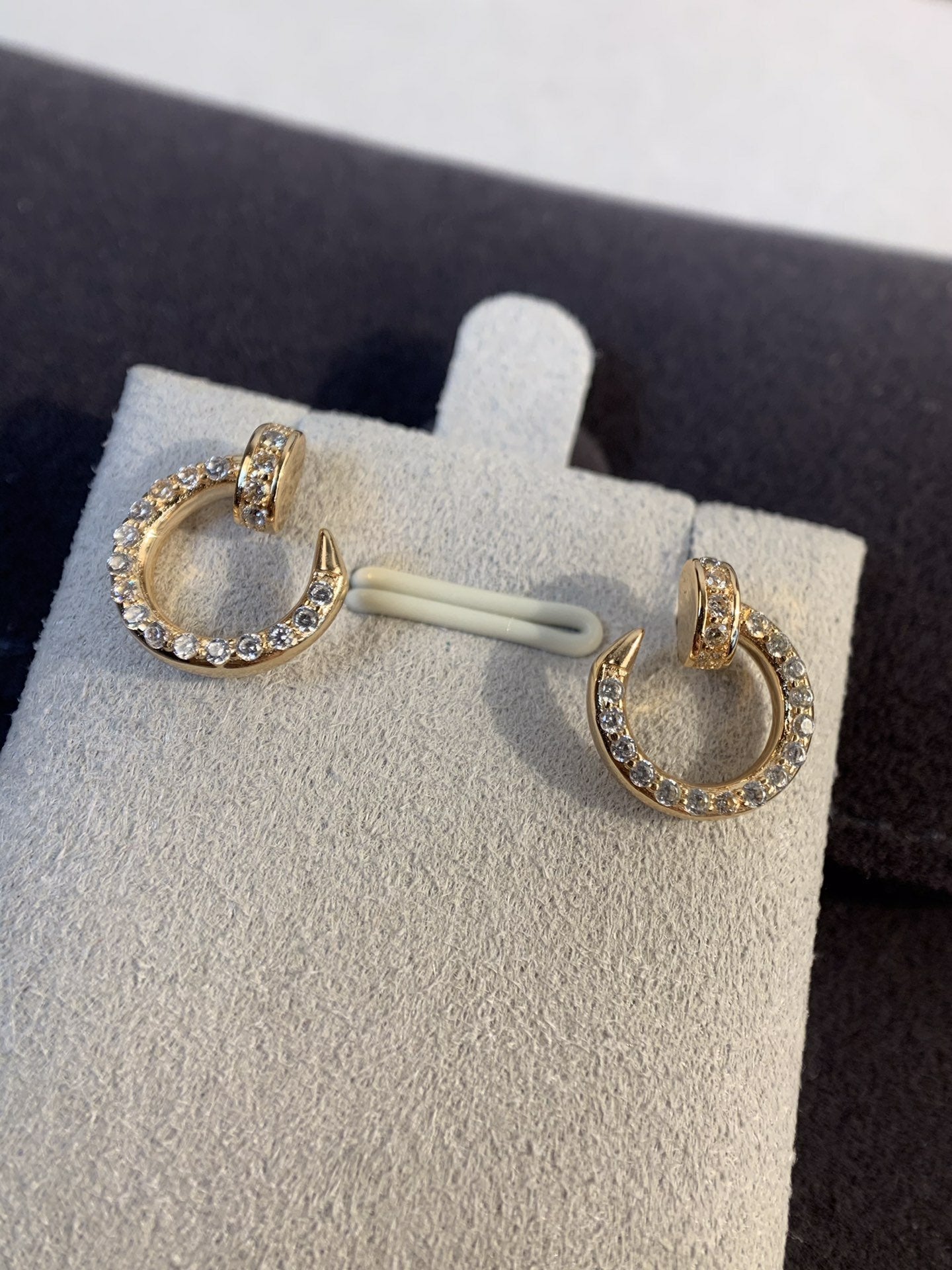 [Eterna Jewels]JUSTE OHRRINGE GOLD DIAMANTEN