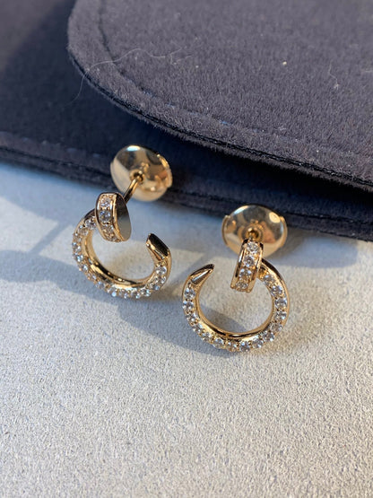 [Eterna Jewels]JUSTE OHRRINGE GOLD DIAMANTEN