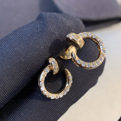 [Eterna Jewels]JUSTE OHRRINGE GOLD DIAMANTEN
