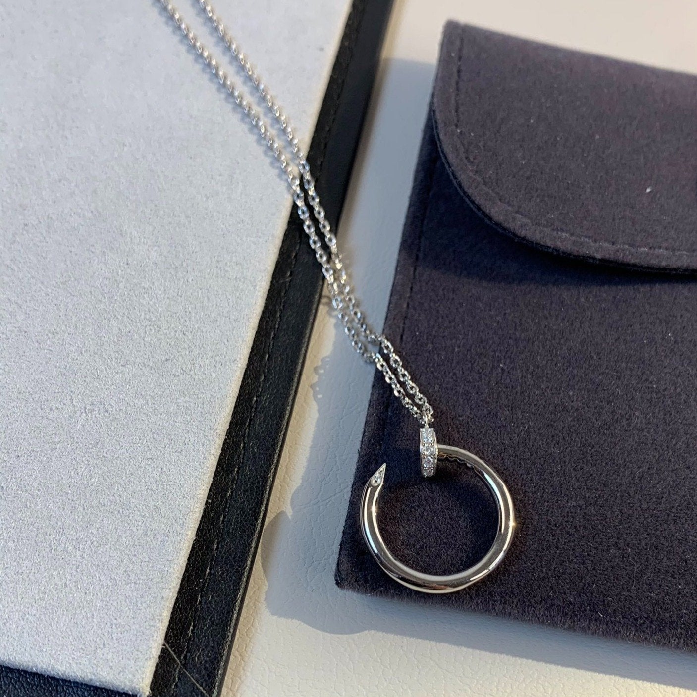 [Eterna Jewels]ジュスト ネックレス シルバー
