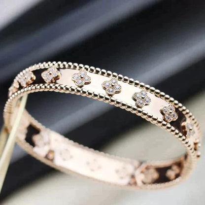 [エテルナ ジュエルズ]クローバー ブレスレット 8MM ダイヤモンド