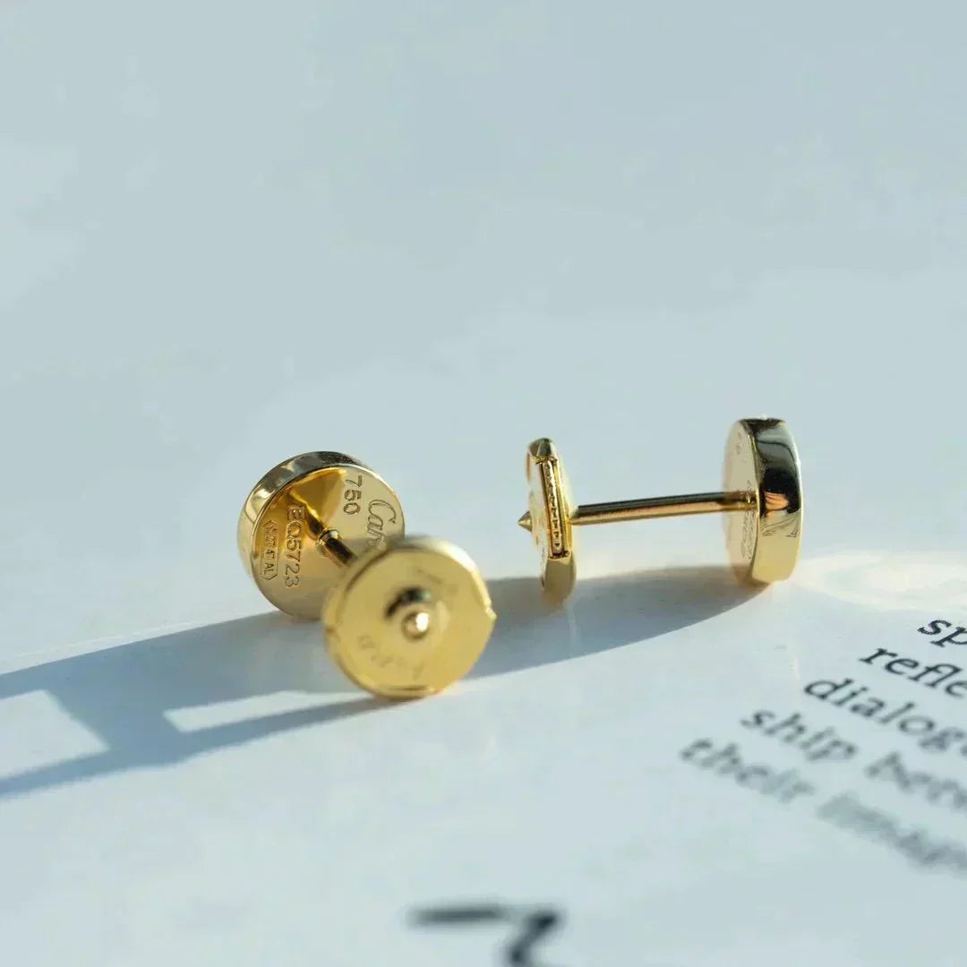 [Eterna Jewels]LOVE EARRINGS GOLD 10MM