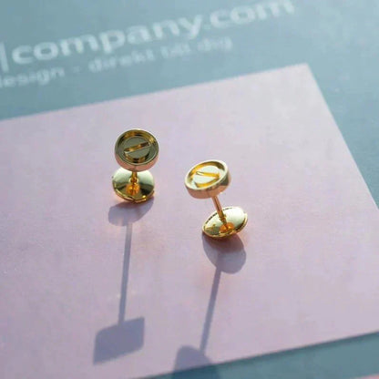 [Eterna Jewels]LOVE EARRINGS GOLD 10MM