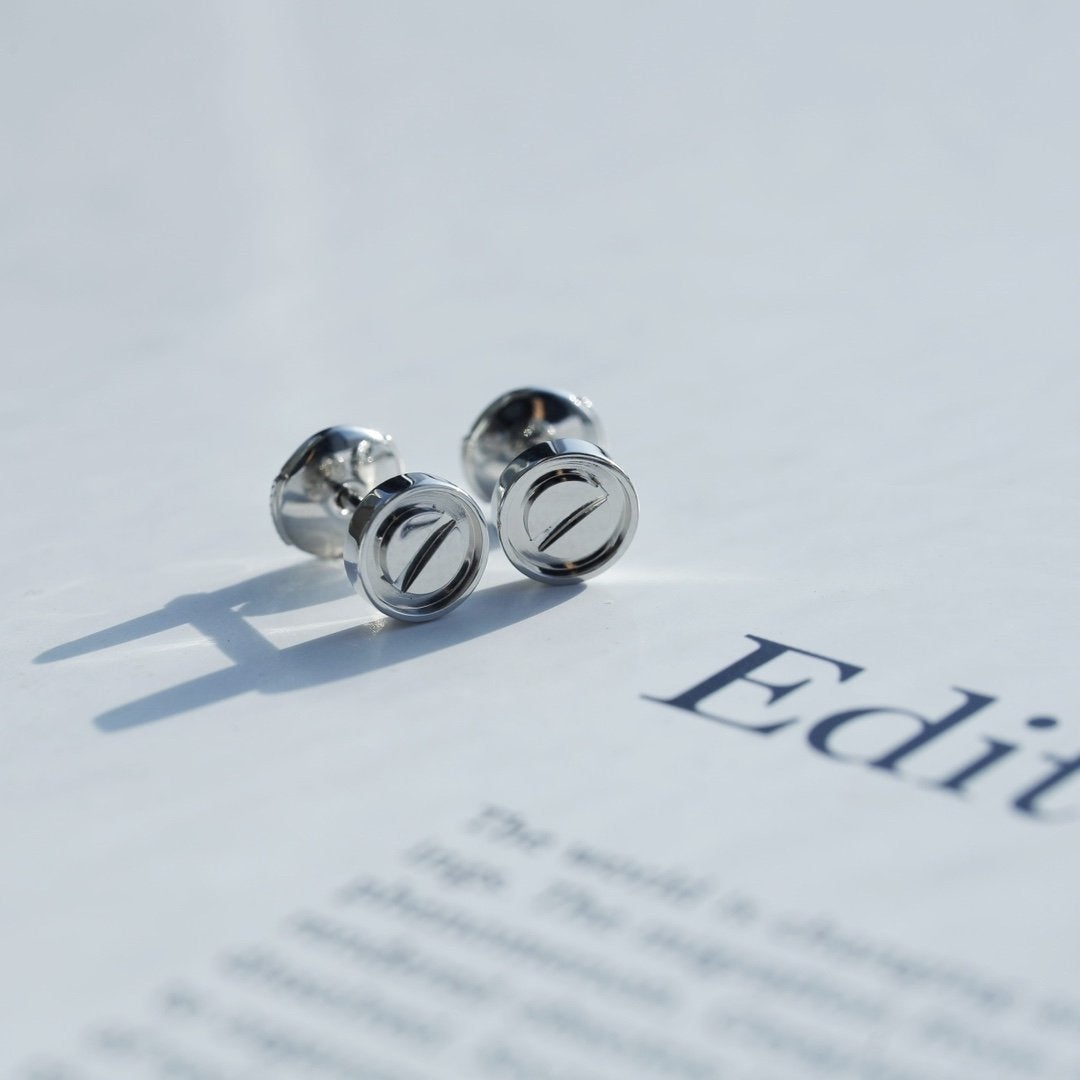 [Eterna Jewels]LOVE EARRINGS SILVER 10MM
