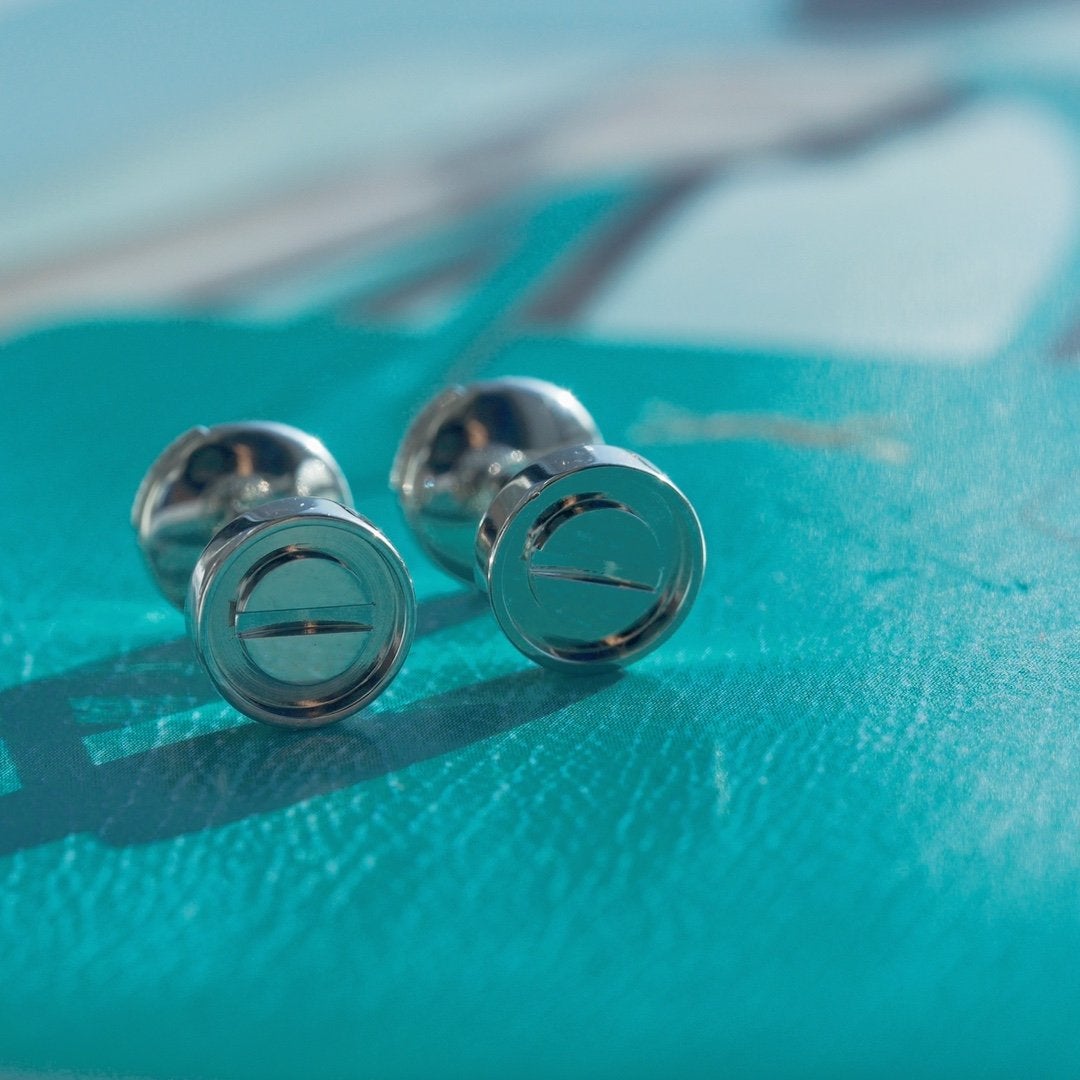 [Eterna Jewels]LOVE EARRINGS SILVER 10MM