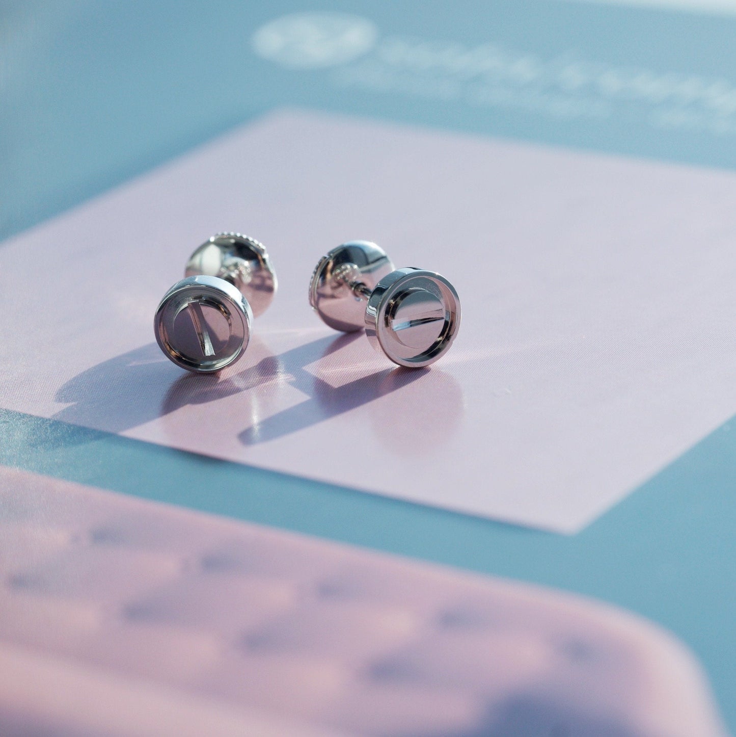 [Eterna Jewels]LOVE EARRINGS SILVER 10MM