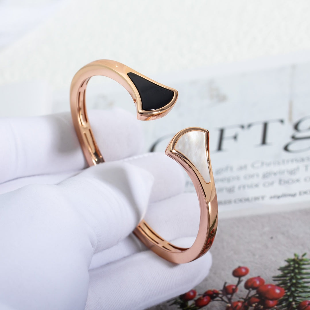 [Eterna Jewels]DREAM ARMBAND OFFEN ROSÉGOLD PERLMUTT