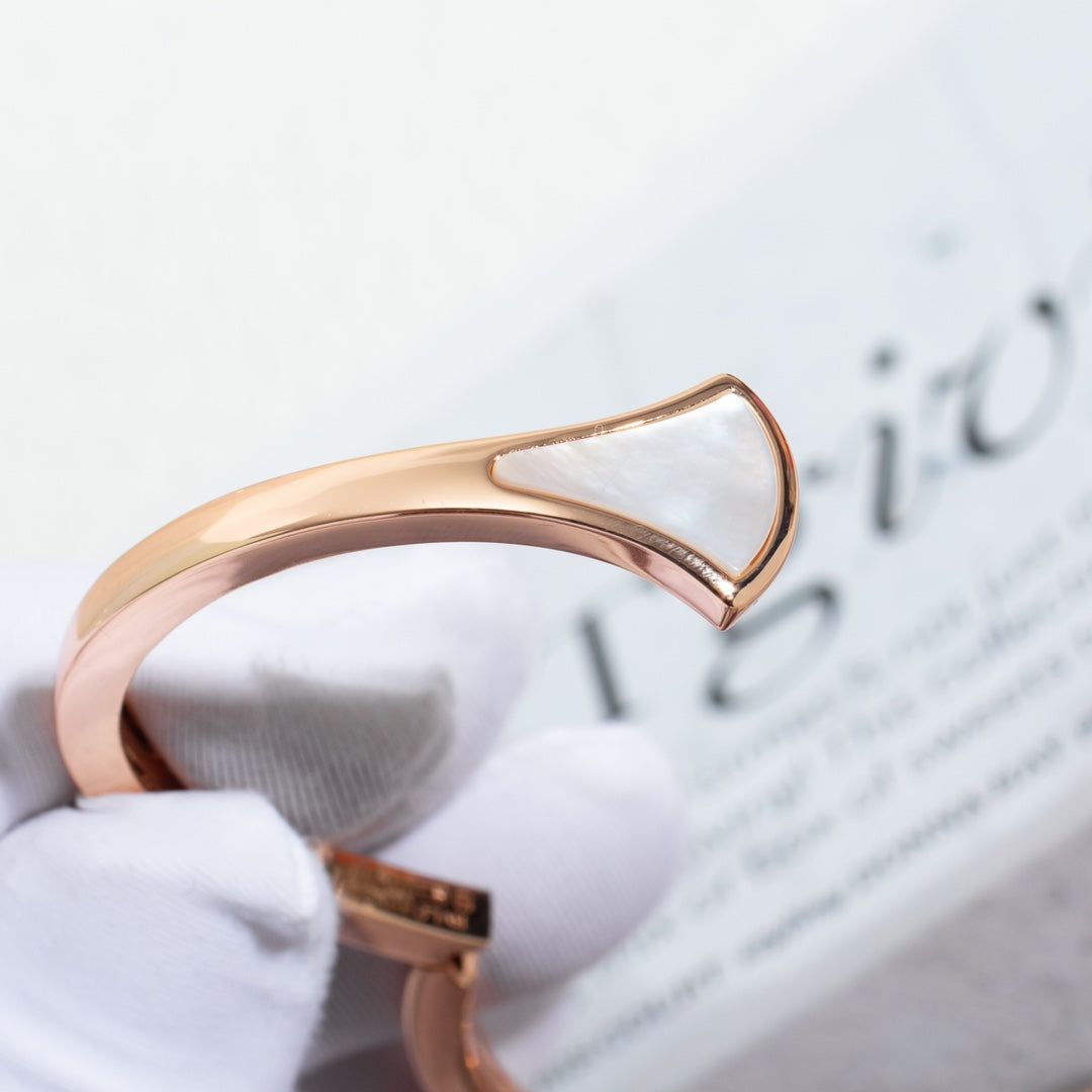[Eterna Jewels]DREAM ARMBAND OFFEN ROSÉGOLD PERLMUTT