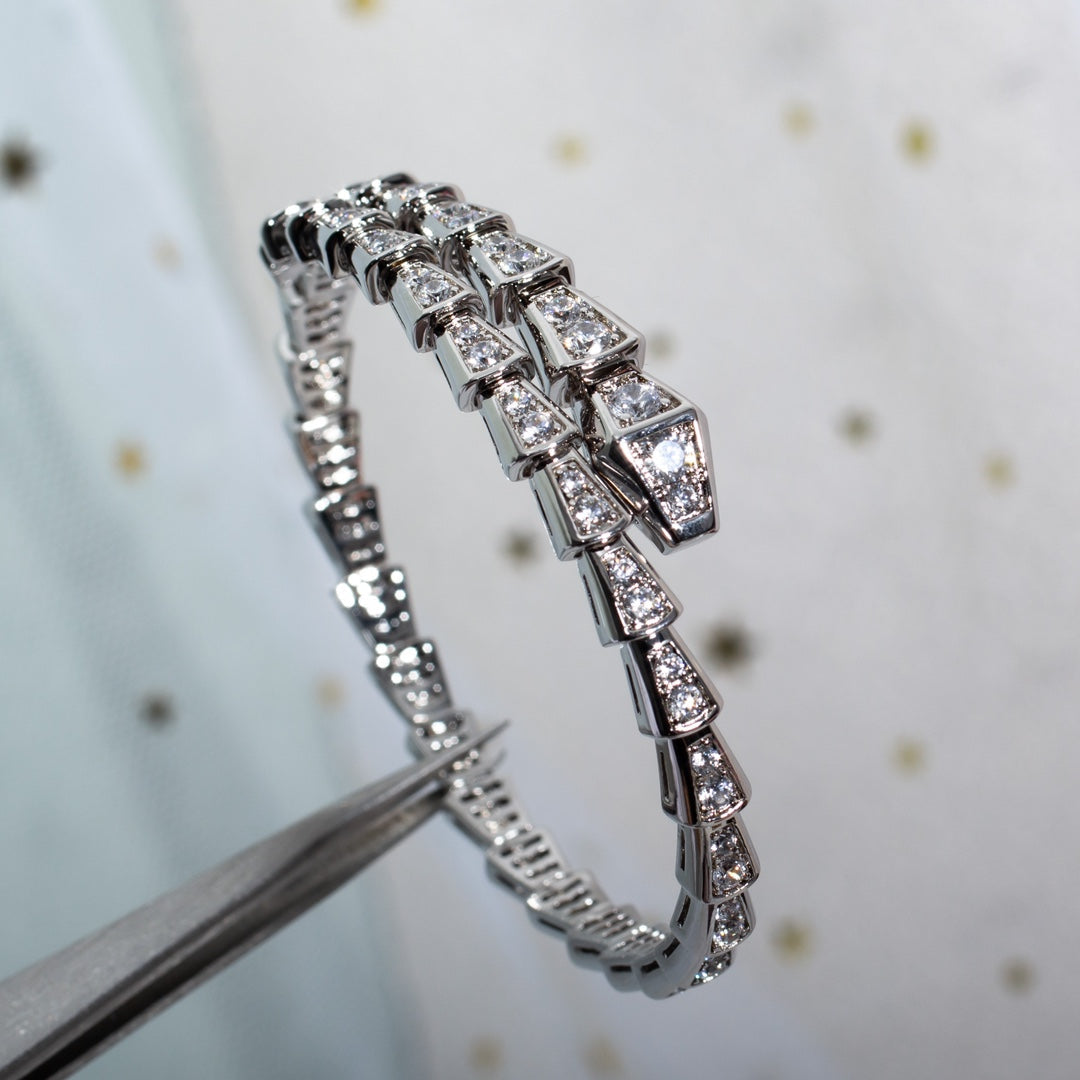 [Eterna Jewels]SERPENTI BRACELET 6MM SILBER DIAMANT